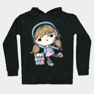 Love Summer Girl Hoodie